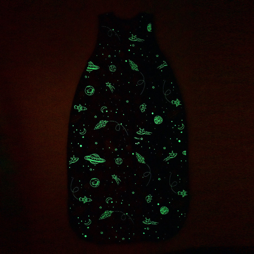 Woolino Merino Wool 4 Season Sleep Bag ULTIMATE - Space (Glow In The Dark)