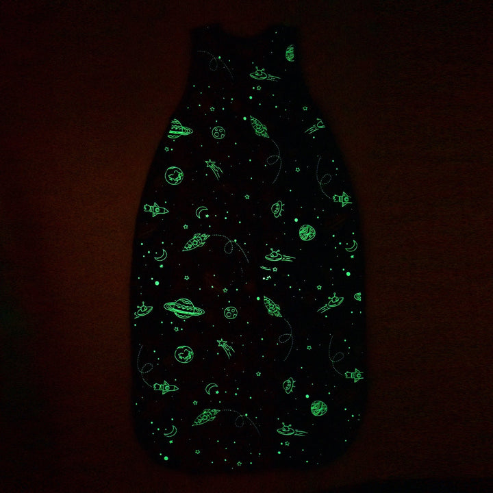 Woolino Merino Wool 4 Season Sleep Bag ULTIMATE - Space (Glow In The Dark)