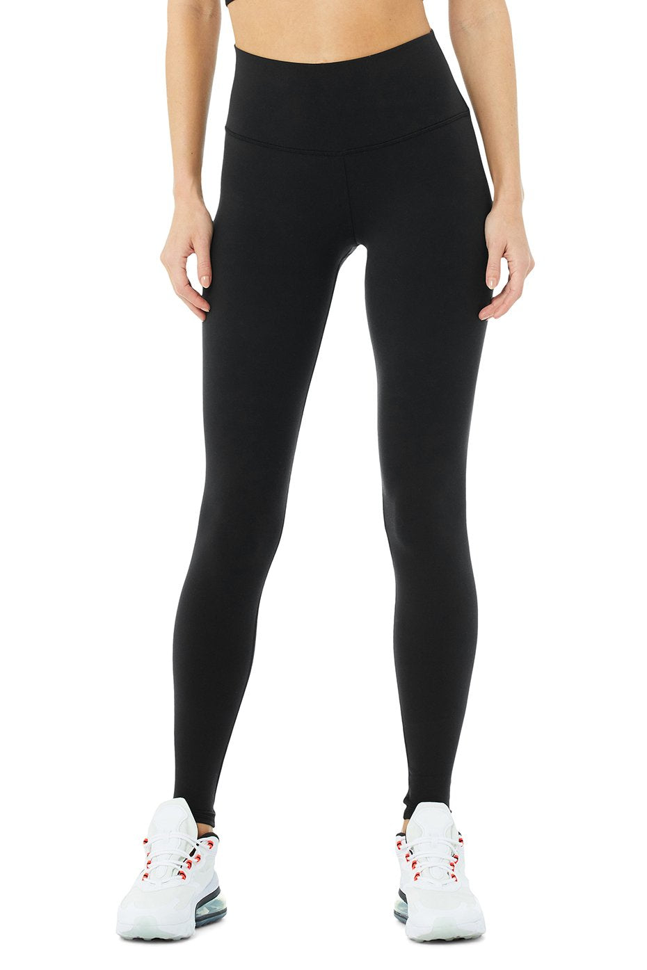 Alo Yoga W5473R High-Waist Airbrush Legging in Black - XXS