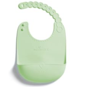 Miniware Roll & Lock Bib - Green (Single)