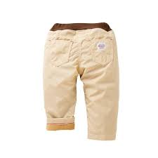 Miki House Kids Windshield Pants in Beige