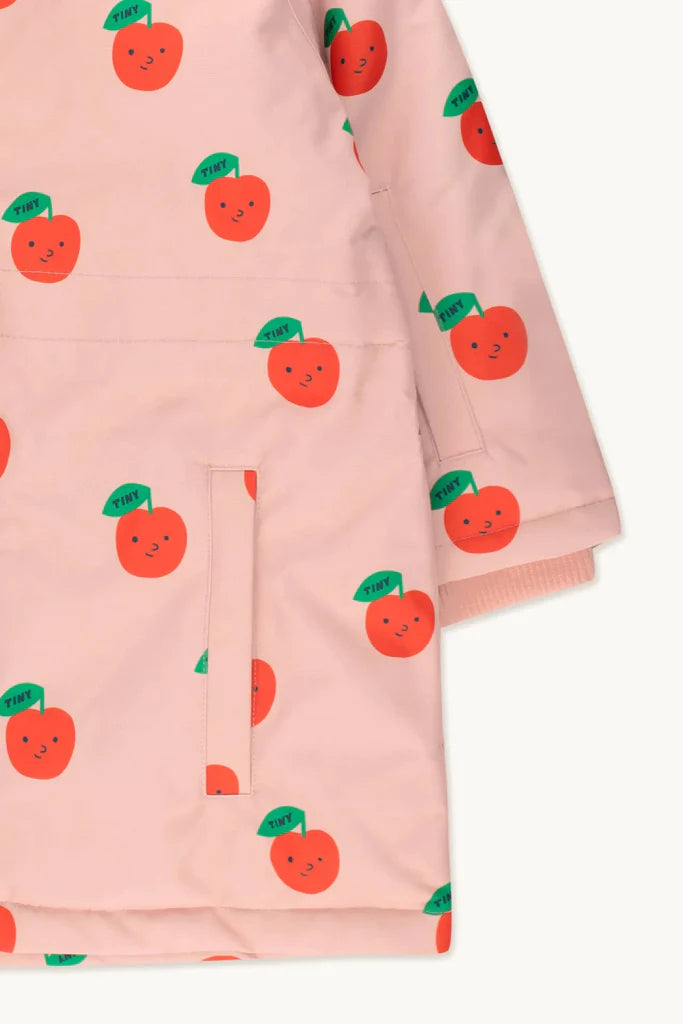 TINYCOTTONS Kids Tiny Apple Snow Winter Jacket - Powder Pink