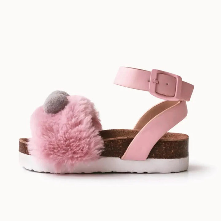 BOXBO Kids Girl Booboo Cork Sandals in Pink