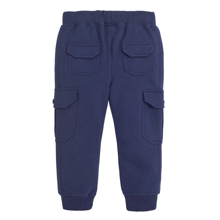 Jojo Maman Bebe 2-Pack Cargo Joggers in Navy