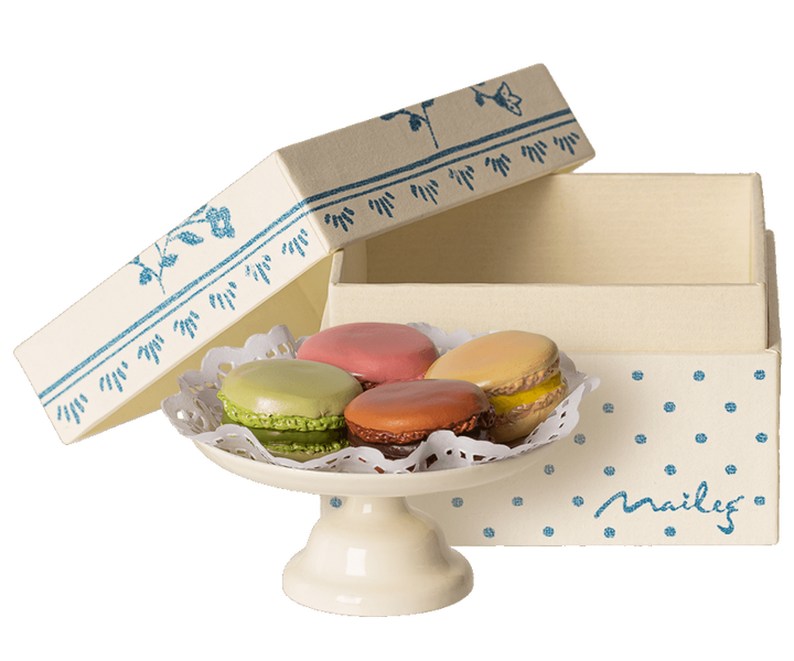 >Maileg Macarons et chocolat chaud