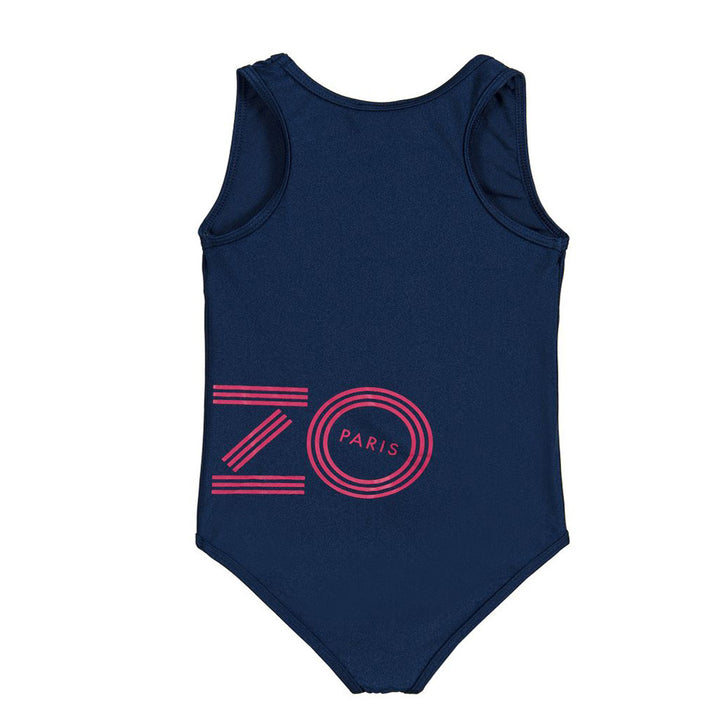 Kenzo Kids Logo Swim Suit in Navy