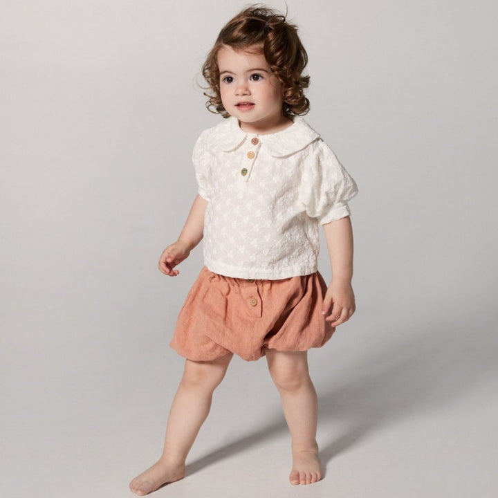 Yellowpelota Margaret Blouse (Baby) White