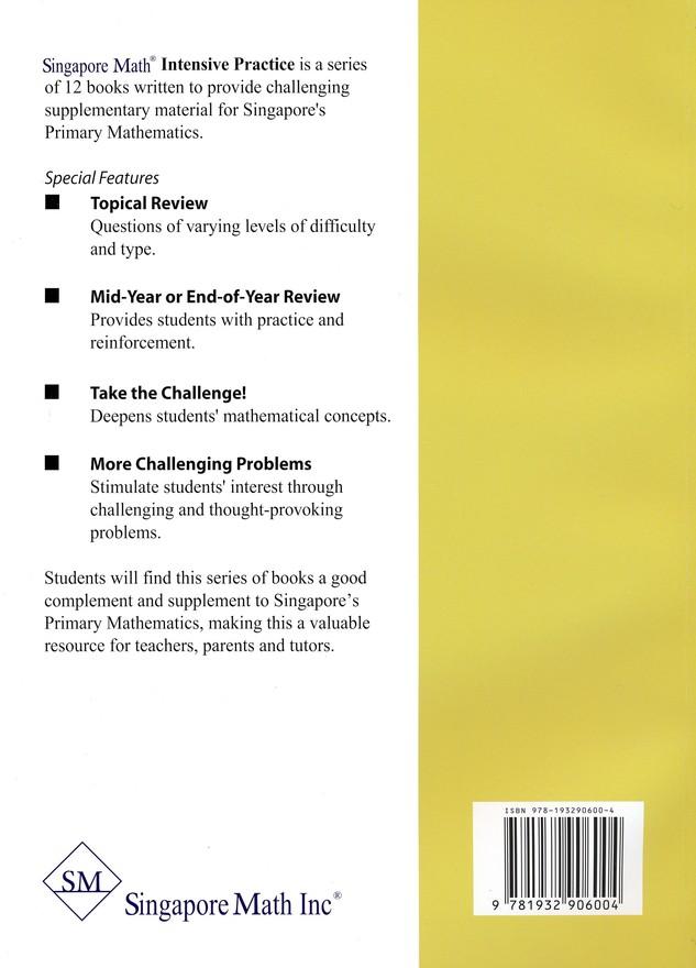 Singapore Math Primary Math Intensive Practice U.S. Ed 1A