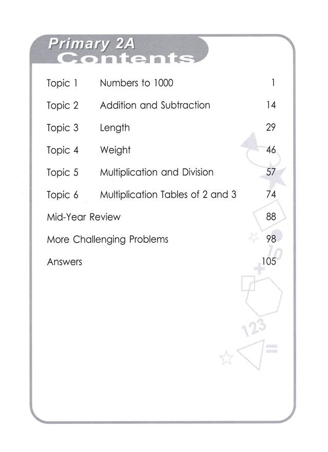 Singapore Math Primary Math Intensive Practice U.S. Ed 2A