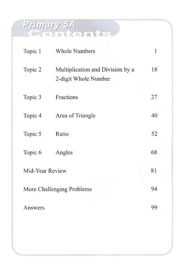 Singapore Math Primary Math Intensive Practice U.S. Ed 5A