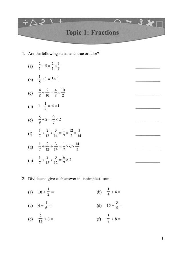 >Singapore Math Primary Math Intensive Practice U.S. Ed 6B