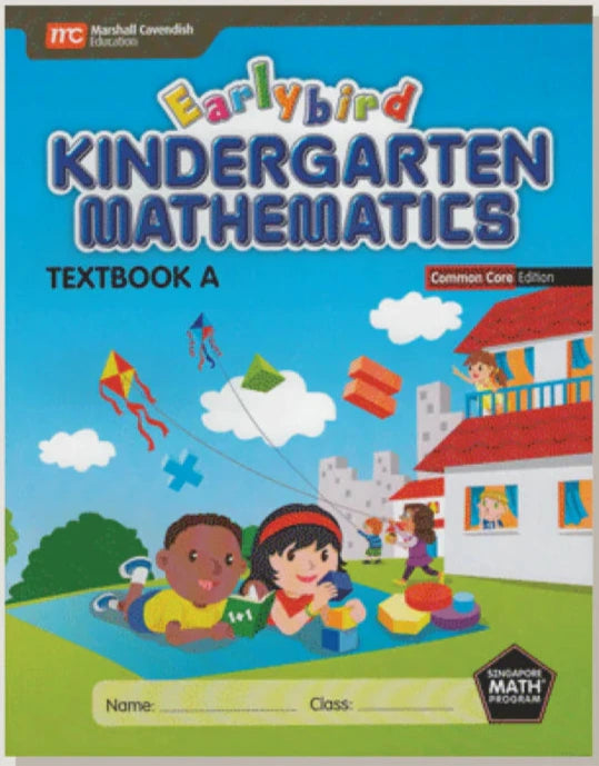 >Singapore Math Earlybird Kindergarten Common Core Edition Textbook A