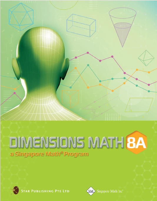 >Singapore Math - Dimensions Math Textbook 8A