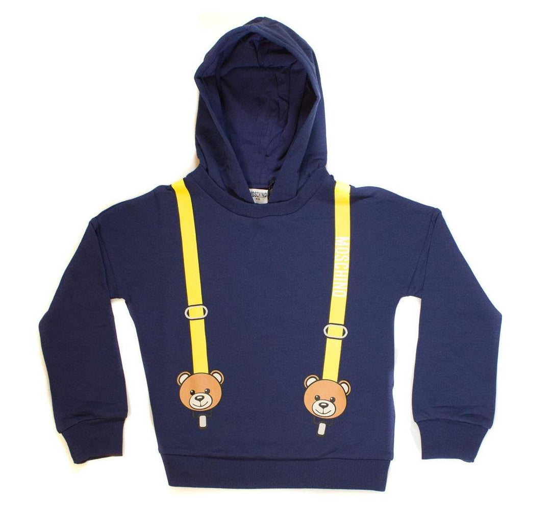 Moschino Teddy Bear Hoodie in Navy HUF01I LDA04 40016