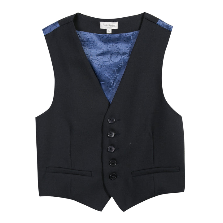 Paul Smith Junior Kids Boy Silk Suit Vest
