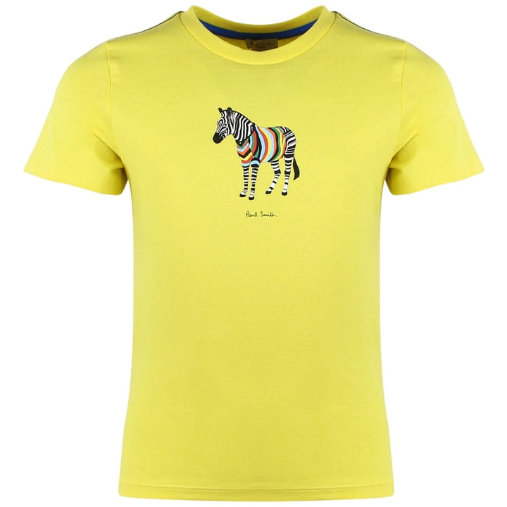 Paul Smith Junior Kids Romano Tee Shirt in Banana