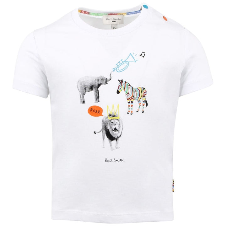 Paul Smith Junior Rod T-Shirt in White