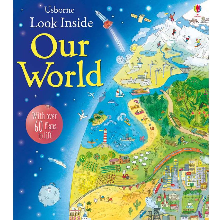 Usborne Look Inside Our World (5Yr&Up, Board book)
