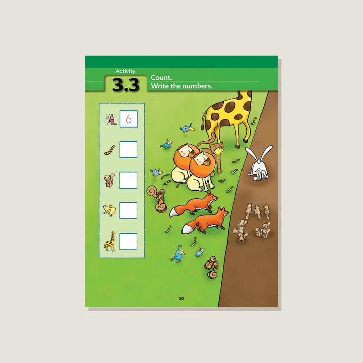 >Singapore Math Earlybird Kindergarten Common Core Edition Activity Book A